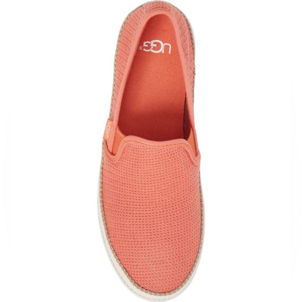 UGG Women’s Bren Slip on Sneaker Size 9 Salmon/Coral